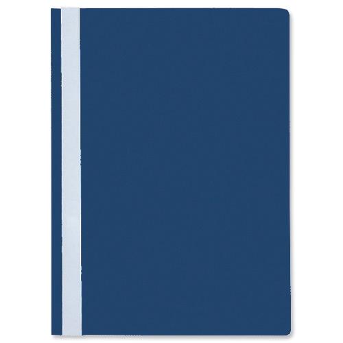 Esselte Report Flat Bar File Polypropylene Clear Front A4 Dark Blue Ref 28315 [Pack 25] 572874 Buy online at Office 5Star or contact us Tel 01594 810081 for assistance