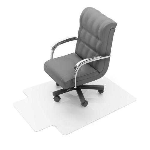 Computex Advantagemat Chair Mat PVC Rectangular with Lip For Carpets 1200x900mm Clear Ref FC319225LV