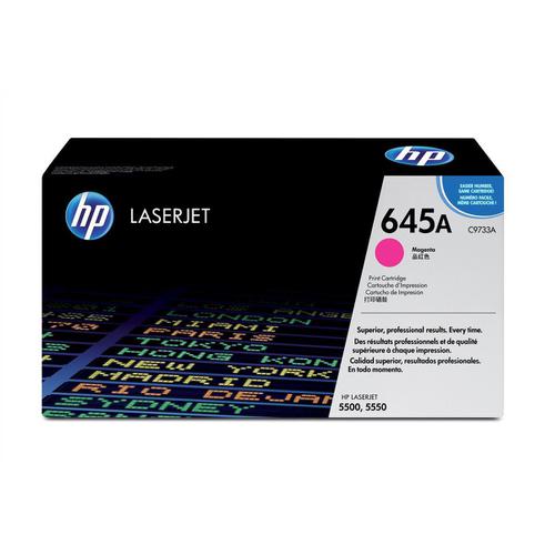 HP 645A Laser Toner Cartridge Page Life 12000pp Magenta Ref C9733A 307188 Buy online at Office 5Star or contact us Tel 01594 810081 for assistance