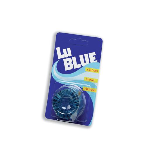 Lu Blue Toilet Cleaner Freshener Tablet Ref N04169 [Pack 12]