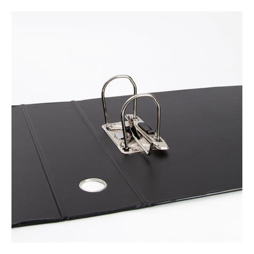 Elba Lever Arch File PP 2-Ring 75mm Capacity Landscape Black A3 Ref 100082430 [Pack 2]