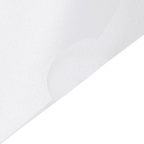 5 Star Value Folder Embossed Cut Flush Polypropylene 80 Micron A4 Clear [Pack 100]