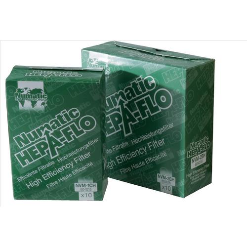 Numatic Replacement Bags Hepa-Flo for Vacuum Cleaners Charles & George Ref 604016 [Pack 10] Numatic