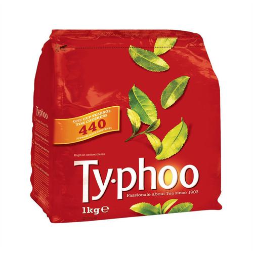 Typhoo Tea Bags Vacuum-packed 1 Cup Ref A01006 [Pack 440]