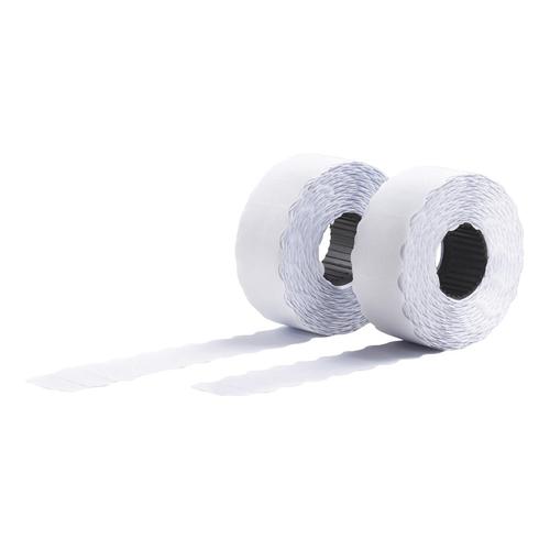 Avery Labels for Labelling Gun 1-Line Permanent White 12x26mm 1500 Per Roll Ref PLP1226 [Pack 10]