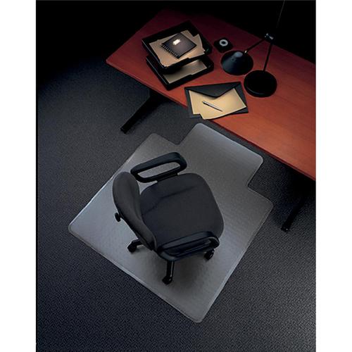 670940 | Protect the flooring in your office or home with this 5 Star™ Office chair mat. Suitable for everyday use, this chair mat sits under your office chair, protecting your carpet from damage caused by your chair's castors. It is also an ergonomic product, making movement easier for chairs whilst relieving leg fatigue.Consumer Delivery Expectation: Next working day