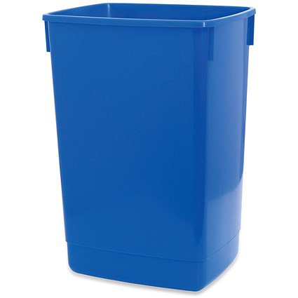 Addis 50 Litre Lift Up Bin Base Blue Ref 9756  692766 Buy online at Office 5Star or contact us Tel 01594 810081 for assistance