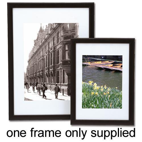 5 Star Facilities Snap Picture or Certificate Frame Polystyrene Front Back-loading A3 420x297mm Black  696903