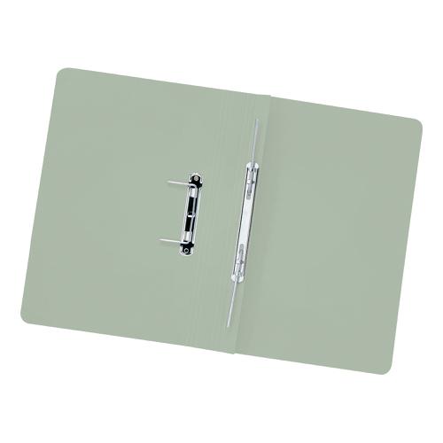 5 Star Elite Transfer Spring File Heavyweight 315gsm Capacity 38mm Foolscap Green [Pack 50]