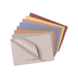 PremierTeam Full Flap Single Pocket Wallet Folder Foolscap Buff [Pack 50]