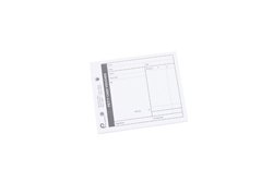 PremierTeam Petty Cash Pads Pre-Punched 90 Leaf 70gsm store in Binder 102x126mm White Pack 10
