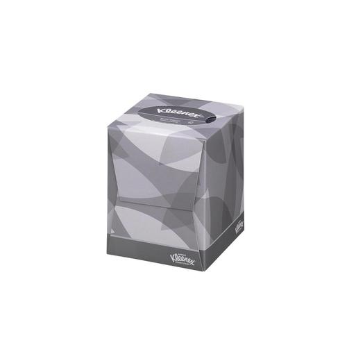 Kleenex Facial Tissues Cube 2 Ply 88 Sheets White Ref 8834/8839 [Box 12] Kimberly-Clark