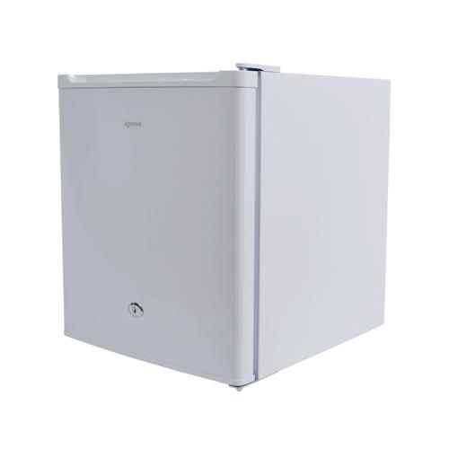 Igenix Compact Counter Top Fridge with Lock & Ice Compartment A+ Rated 60W 47 Litre 14kg White Ref IG3711  805815