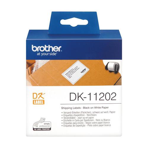 Brother Label Shipping 62x100mm White Ref DK11202 [Roll of 300]
