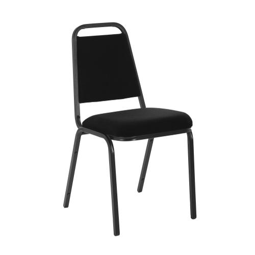 Trexus Banquet Chair Black/Black Frame 390x355x485mm Ref 749295