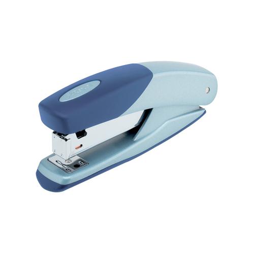 Rexel Stapler Torador Full Strip Metal Rubber Base and Cap Staples 25 Sheets Silver-Blue Ref 2101203 751018 Buy online at Office 5Star or contact us Tel 01594 810081 for assistance