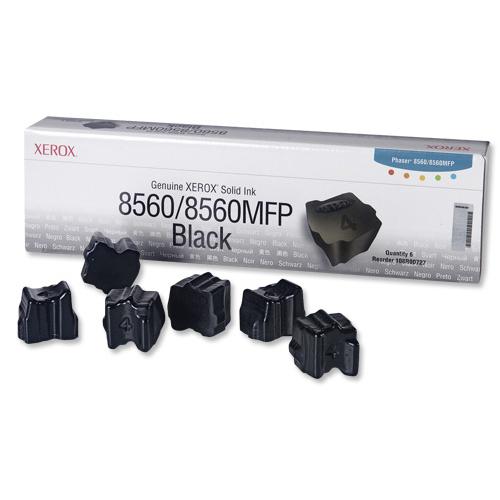 Xerox Ink Sticks Solid Page Life 6800pp Black Ref 108R00727 [Pack 6]
