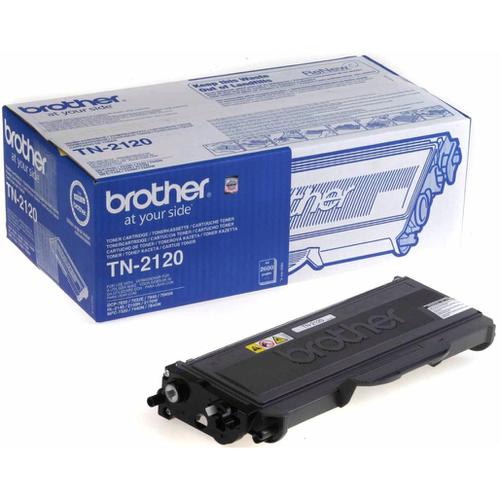 Brother Laser Toner Cartridge High Yield Page Life 2600pp Black Ref TN2120