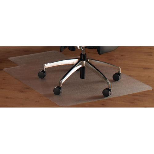 Cleartex Ultimat Chair Mat Rectangular Anti-slip for Polished Floors 1190x890mm Clear Ref FC128920ERA