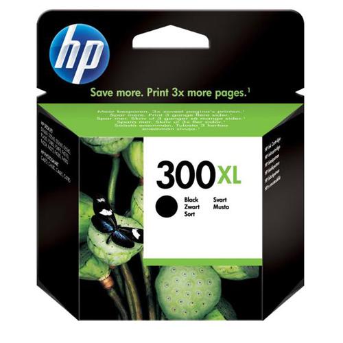 Hewlett Packard [HP] No.300XL Inkjet Cartridge High Yield Page Life 600pp 12ml Black Ref CC641EE