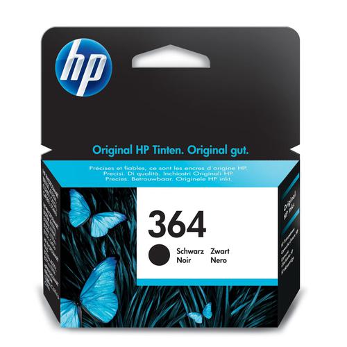 Hewlett Packard [HP] No.364 Inkjet Cartridge Page Life 250pp 6ml Black Ref CB316EE