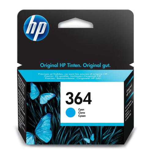 Hewlett Packard [HP] 364 Inkjet Cartridge Page Life 300pp 3ml Cyan Ref CB318EE HP