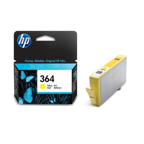 Hewlett Packard [HP]No.364 Inkjet Cartridge Page Life 300pp 3ml Yellow Ref CB320EE HP