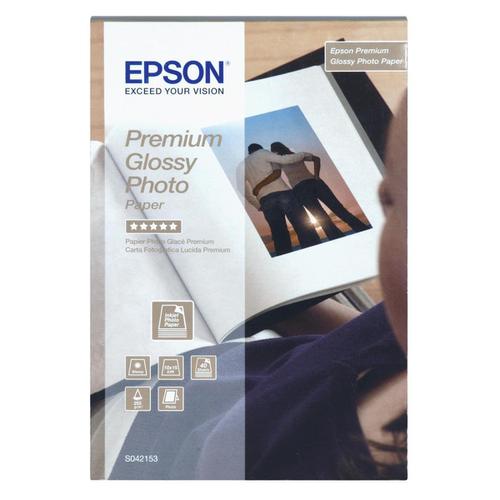 Epson Photo Paper Premium Glossy 255gsm 100x150mm Ref C13S042153 [40 Sheets]