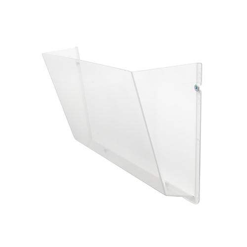 Literature Display Wall Pockets Landscape A4 Crystal [Pack 3] 4043293 Buy online at Office 5Star or contact us Tel 01594 810081 for assistance