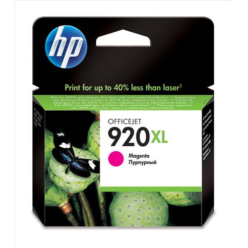 Hewlett Packard [HP] No.920XL Inkjet Cartridge High Yield Page Life 700pp 6ml Magenta Ref CD973AE