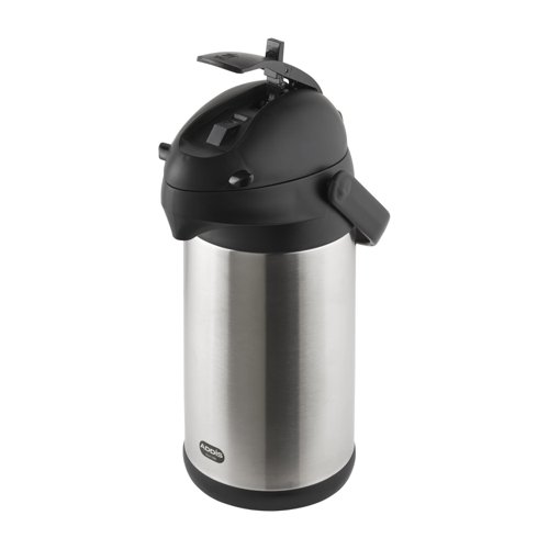 Addis Pump Pot Vacuum Jug 8 Hour Heat Retainer 3 Litre Capacity Stainless Steel Ref 517465 843253 Buy online at Office 5Star or contact us Tel 01594 810081 for assistance