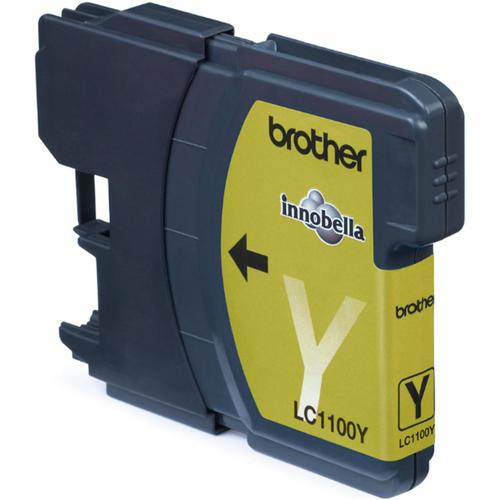 Brother Inkjet Cartridge Page Life 325pp Yellow Ref LC1100Y
