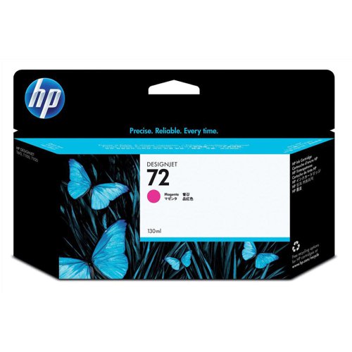 Hewlett Packard [HP] No.72 Inkjet Cartridge High Yield 130ml Magenta Ref C9372A