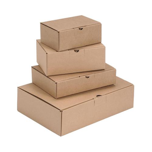 Easi Mailer Kraft Mailing Box W160xD110xH64mm Brown [Pack 20] 4106389 Buy online at Office 5Star or contact us Tel 01594 810081 for assistance