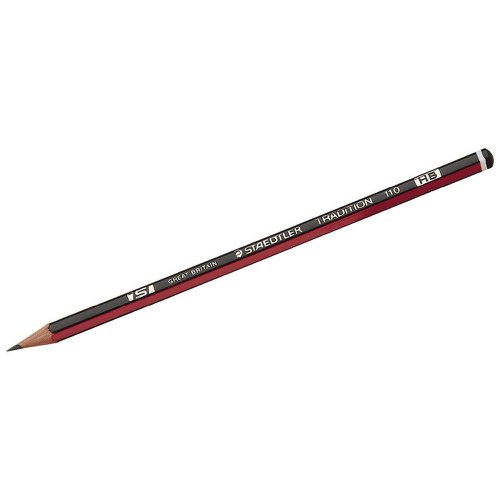 Staedtler 110 Tradition Pencil HB Ref 110-HB [Pack 12]