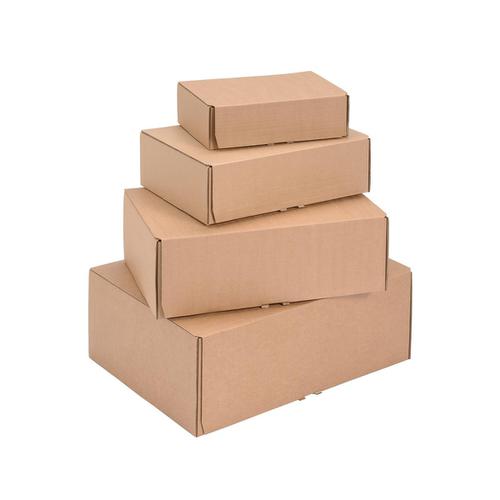 Mailing Carton Easy Assemble S 250x175x80mm Brown [Pack 20] 4047679 Buy online at Office 5Star or contact us Tel 01594 810081 for assistance