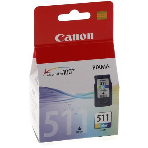 Canon CL-511 Inkjet Cartridge 244pp 9ml Tri-Colour Ref 2972B001AA