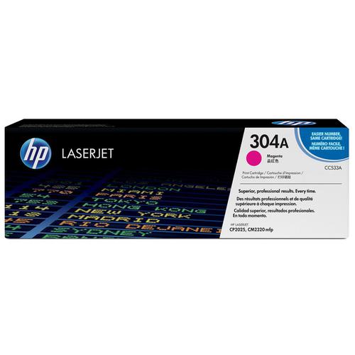 HP 304A Laser Toner Cartridge Page Life 2800pp Magenta Ref CC533A