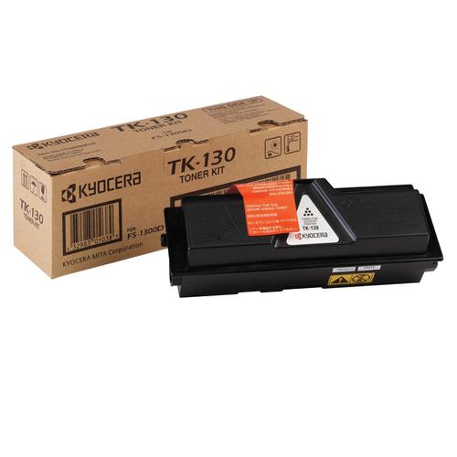 Kyocera TK-130 Laser Toner Cartridge Page Life 7200pp Black Ref 1T02HS0EU0