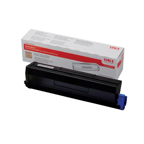 OKI Laser Toner Cartridge Page Life 7000pp Black Ref 43979202