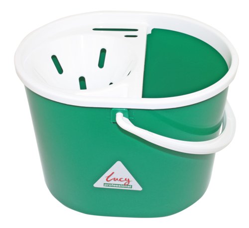 Oval Mop Bucket 12 Litre Green