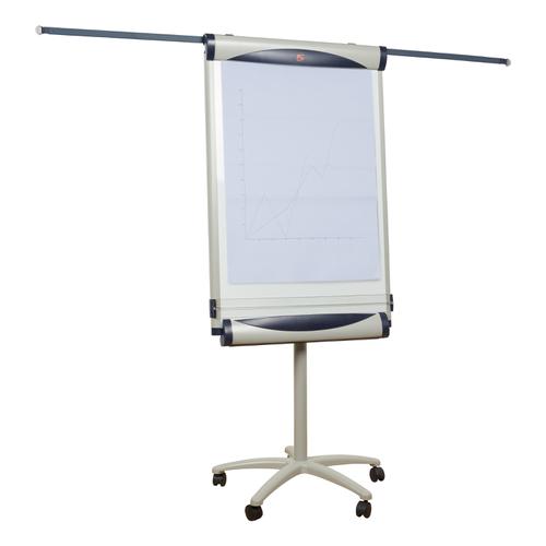 5 Star Office Mobile Executive Easel Magnetic Mobile on 5 Castors for Pads A1 and Euro The OT Group