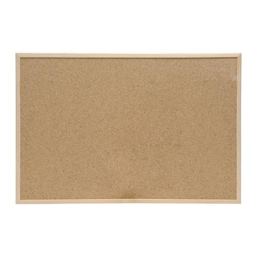 with a fixing kit 400 x 600 mm 5-Star Wooden Cork Board Frame 