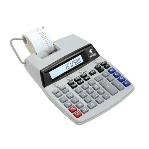 5 Star Office Desktop Printing Calculator 12 Digit Display 2 Colour Print 2.7 Lines/Sec 198x65x260mm Grey  906934