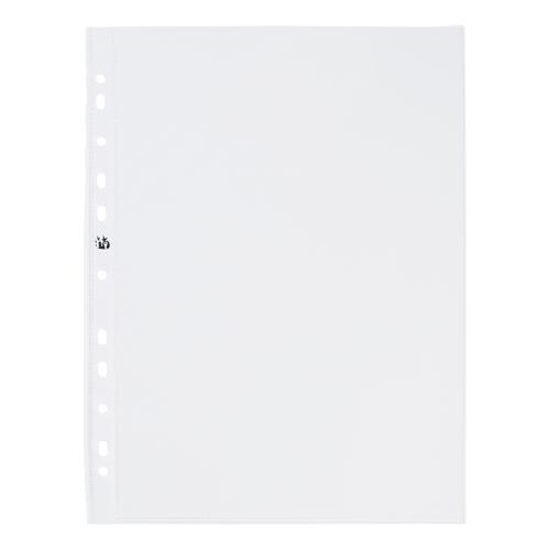 5 Star Elite Presentation Punched Pocket Polypropylene Top-opening 90 Micron A4 Glass Clear [Pack 10]  908390