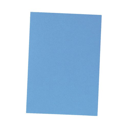 5 Star Office Binding Covers 240Gsm Leathergrain A4 Blue [Pack 100]