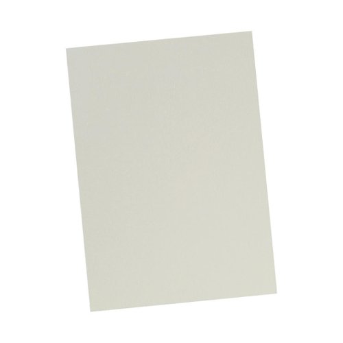 5 Star Office Binding Covers 240Gsm Leathergrain A4 Ivory [Pack 100]