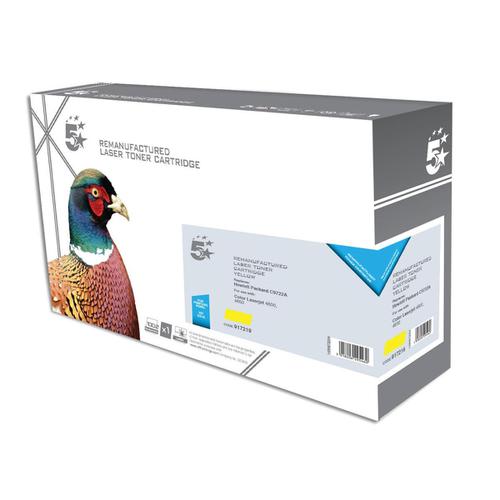 5 Star Office Remanufactured Laser Toner Cartridge Page Life 8000pp Yellow [HP 641A C9722A Alternative]