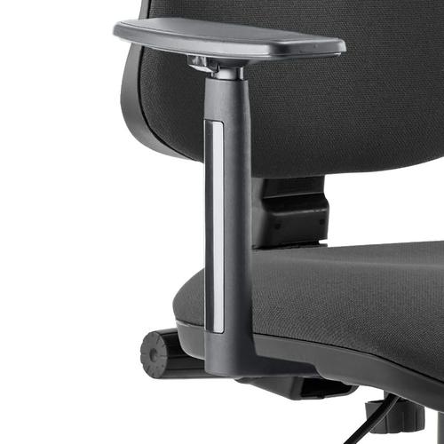 5 Star Office Height-adjustable Chair Arms Black 