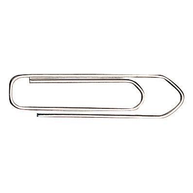 5 Star Office Paperclips No Tear Large Length 27mm [Box 10x100]